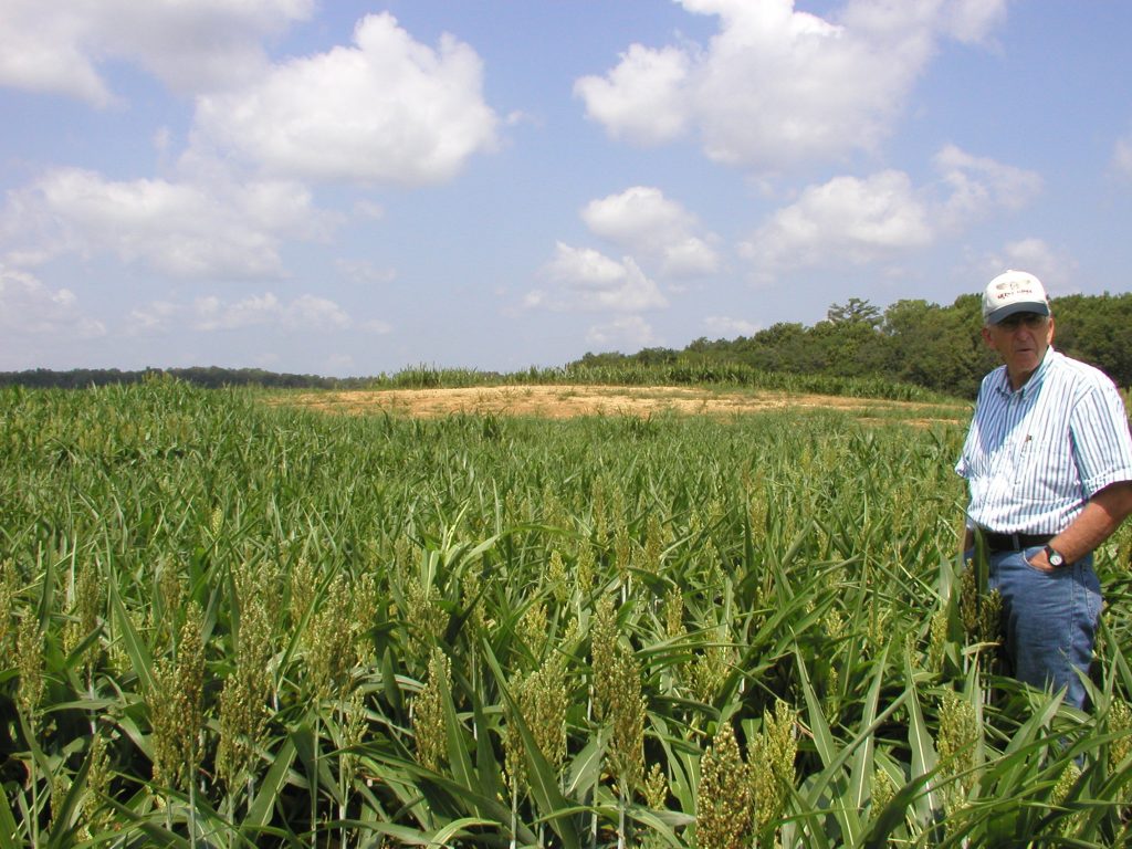 Keith Majure at the Caney Bayou Mound in LA Photo credit: Jessica Crawford