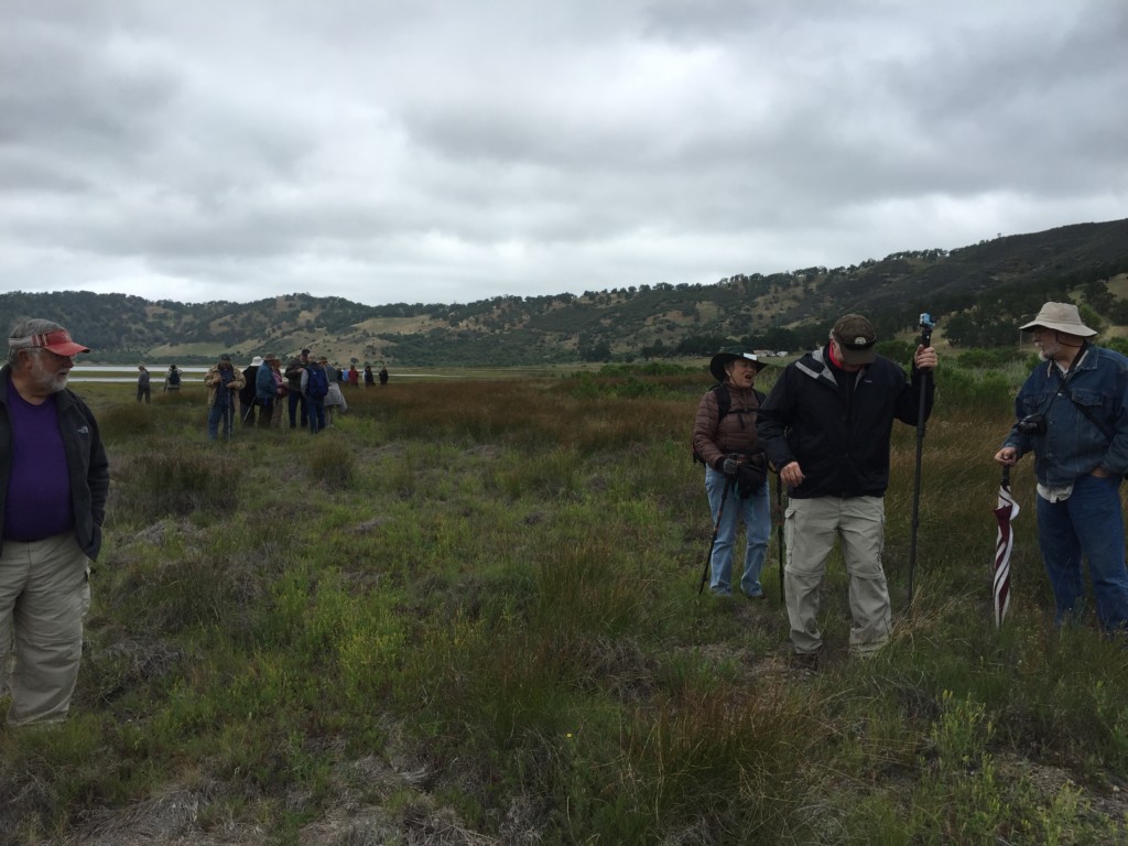 Tour participants at the Borax Lake Preserve. Photo The Archaeological Conservancy.